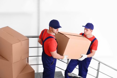 Man and van removals vehicle serving West Wickham homes