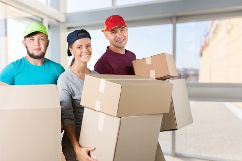 House movers planning a local home relocation in West Wickham