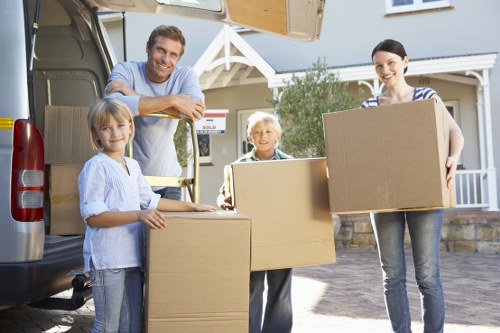 Local removal van supporting a home or office move in West Wickham