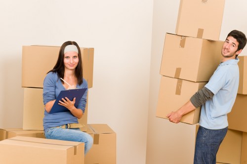 Local moving van prepared for a residential move in West Wickham